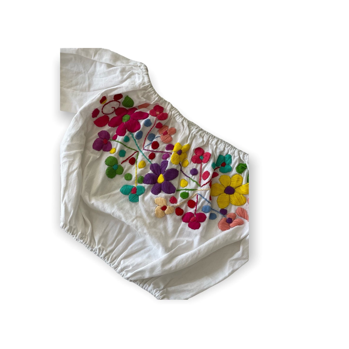 Zuly Embroidered Crop Top