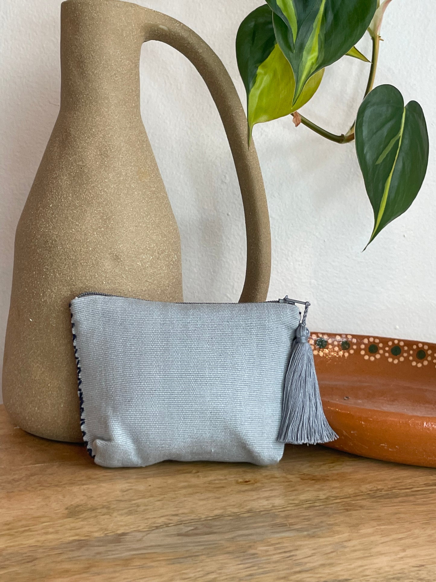 Xochitl Monedero de Telar de Cintura