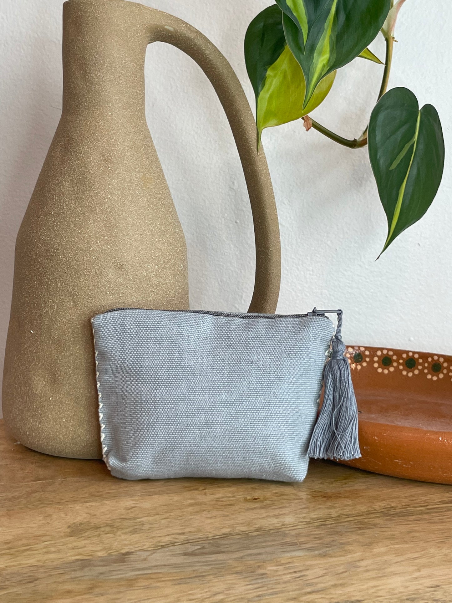 Xochitl Monedero de Telar de Cintura