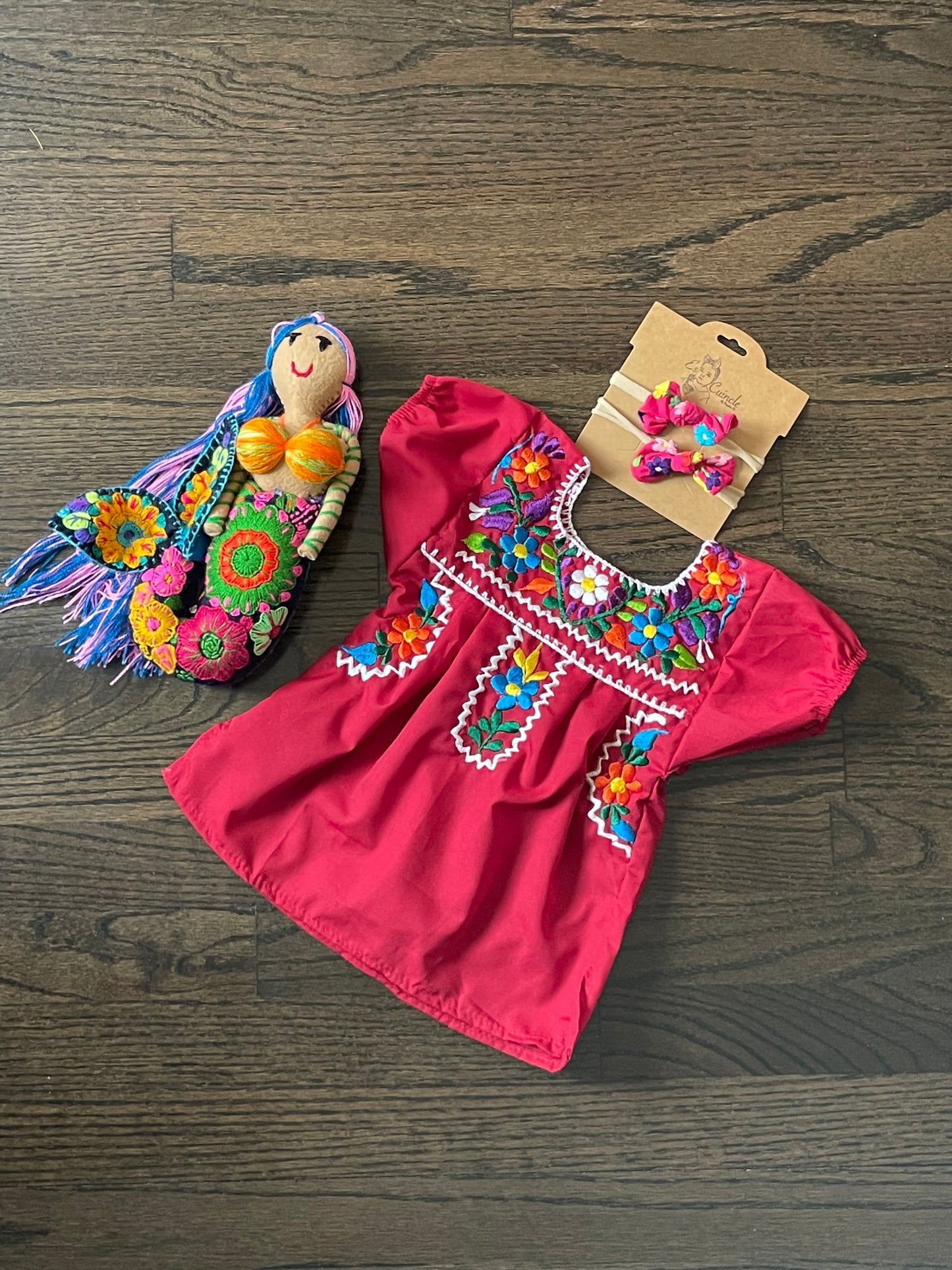 Xime Huipil Puff Sleeve