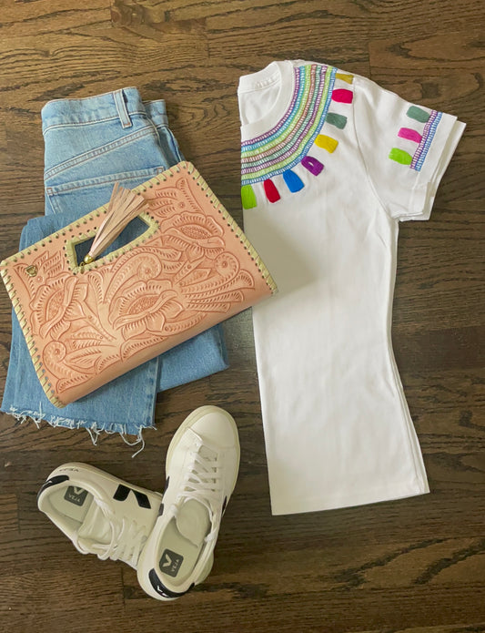 Maya Embroidered T-shirt