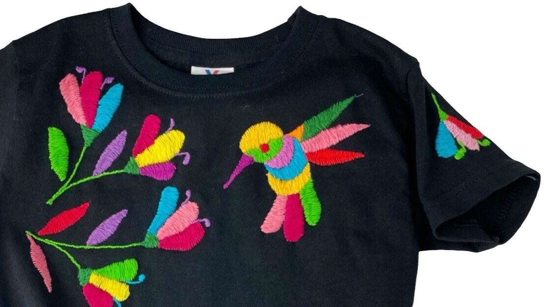 Ximena Otomi Embroidered T-shirt