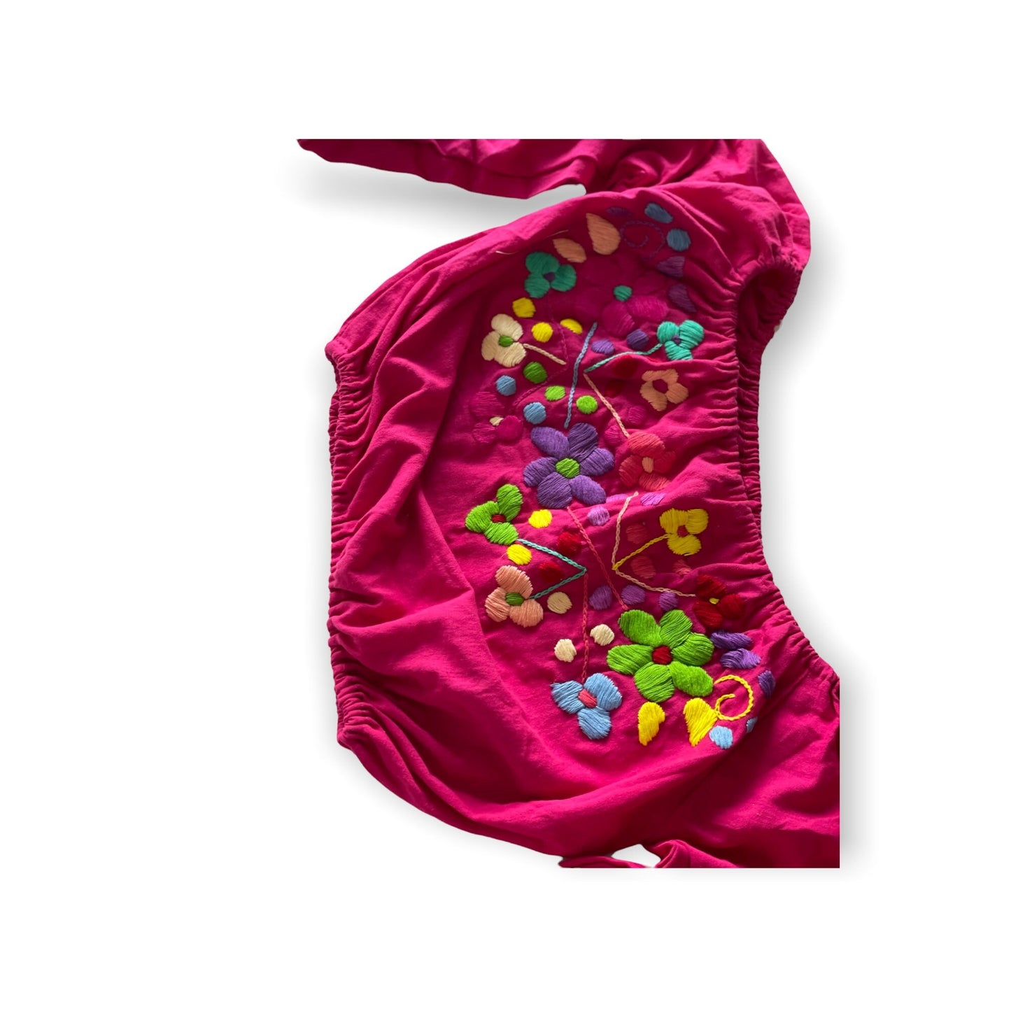 Zuly Embroidered Crop Top