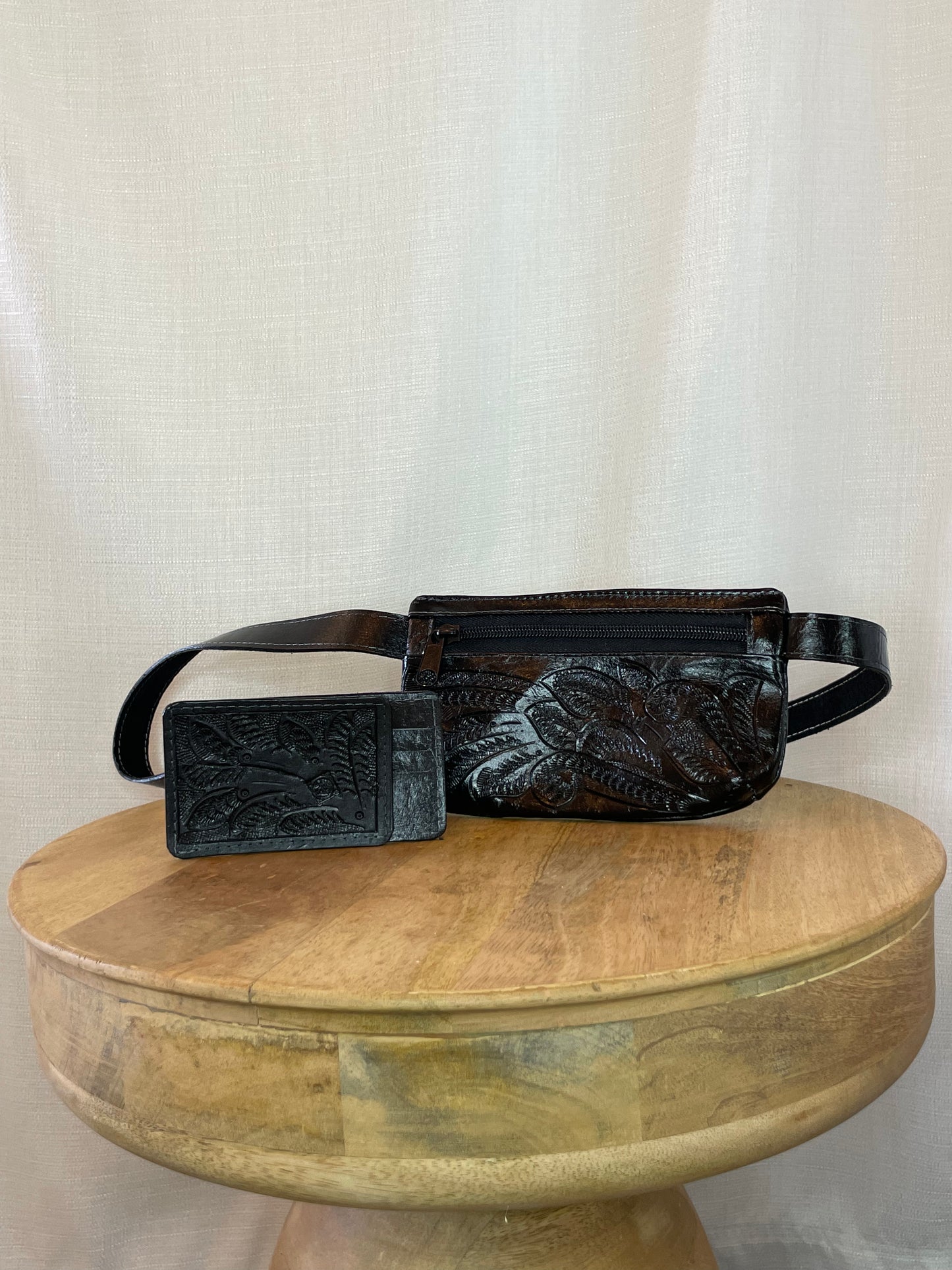 Meztli Leather Crossbody / Belt Bag