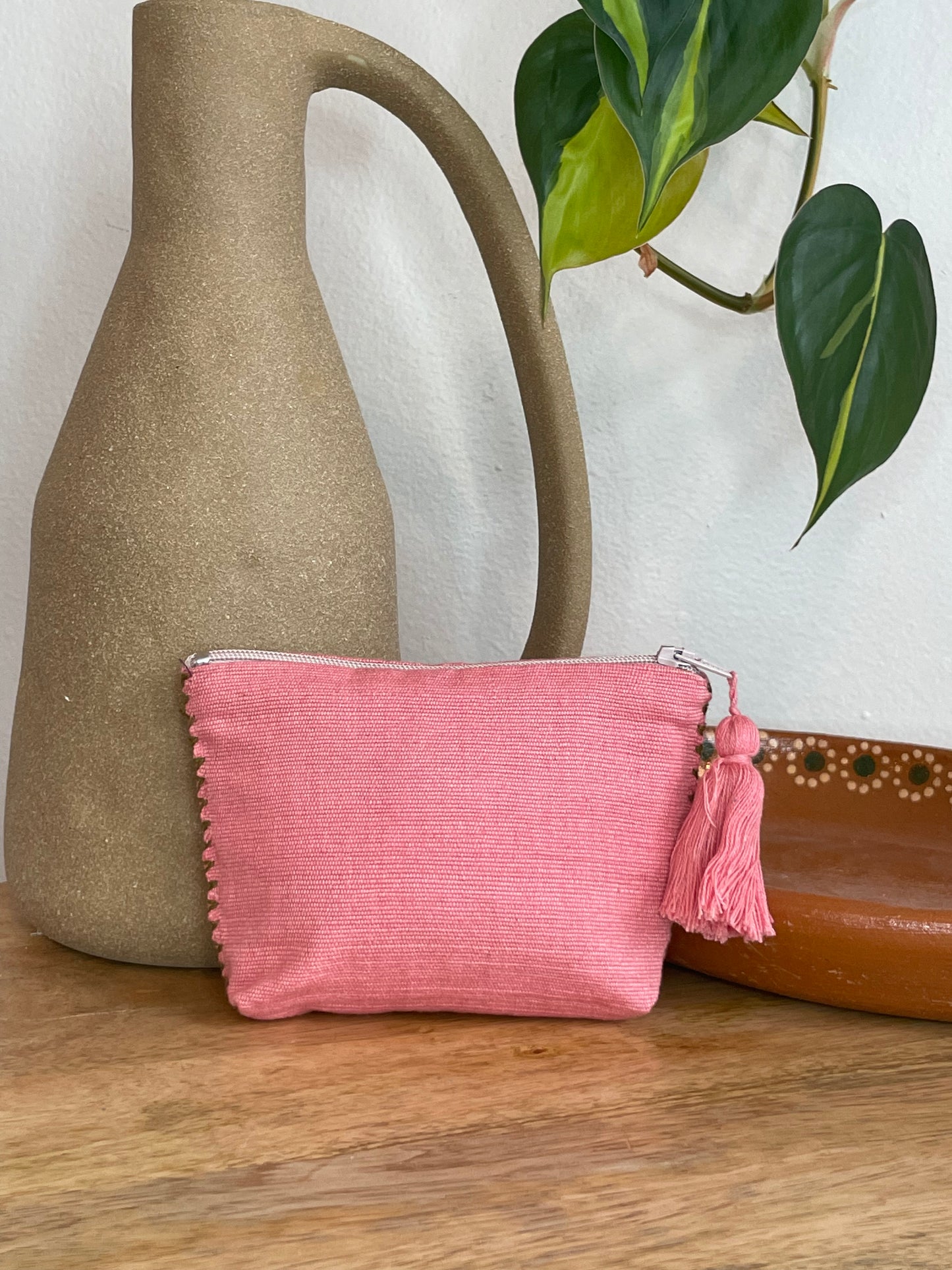 Xochitl Monedero de Telar de Cintura