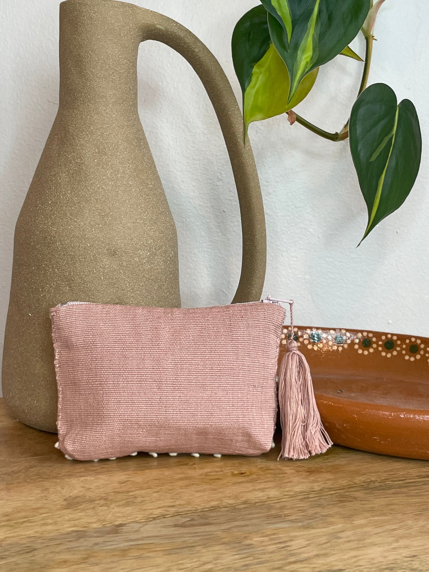 Xochitl Monedero de Telar de Cintura