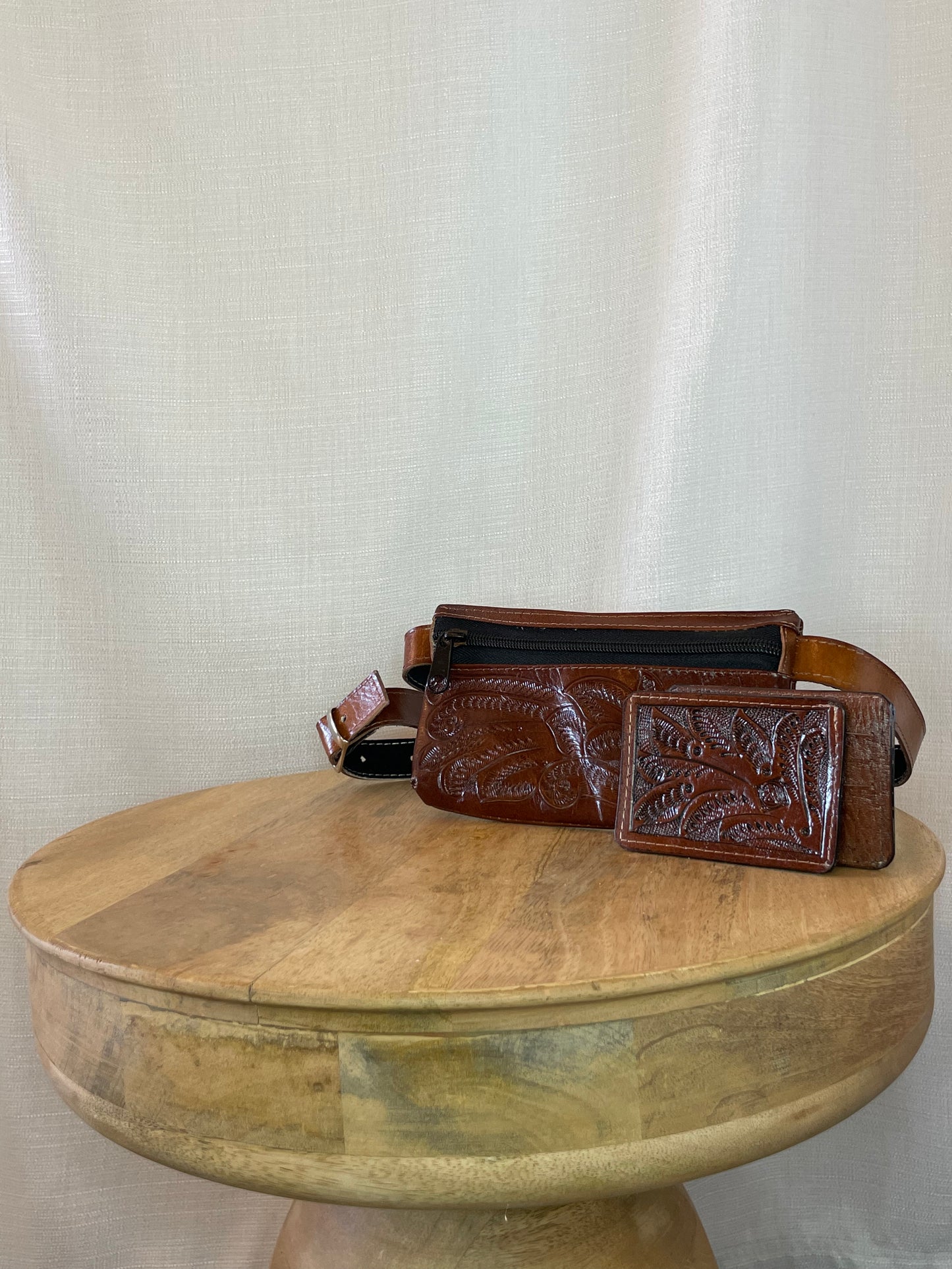 Meztli Leather Crossbody / Belt Bag